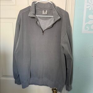 Comfort Colors Grey Half-Zip